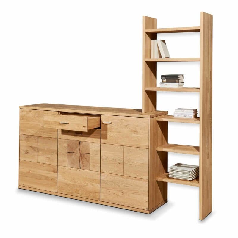 Musterring Portland Sideboard mit Regal – offene Schublade