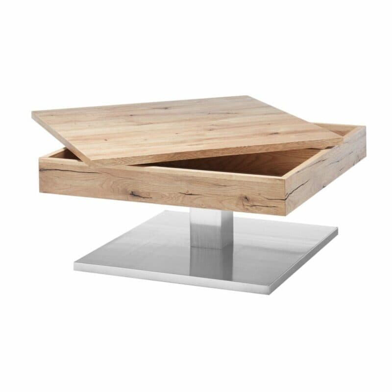 Trendstore Majolie Couchtisch – Deckplatte gedreht