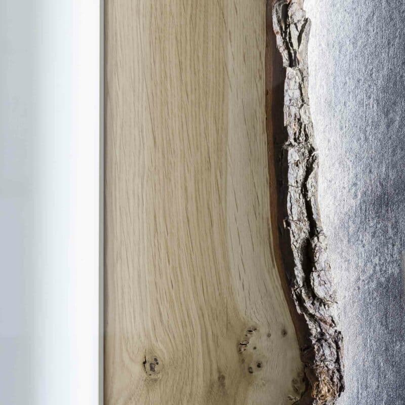 set one by Musterring Tacoma Rückwand Rindholz Eiche lackiert