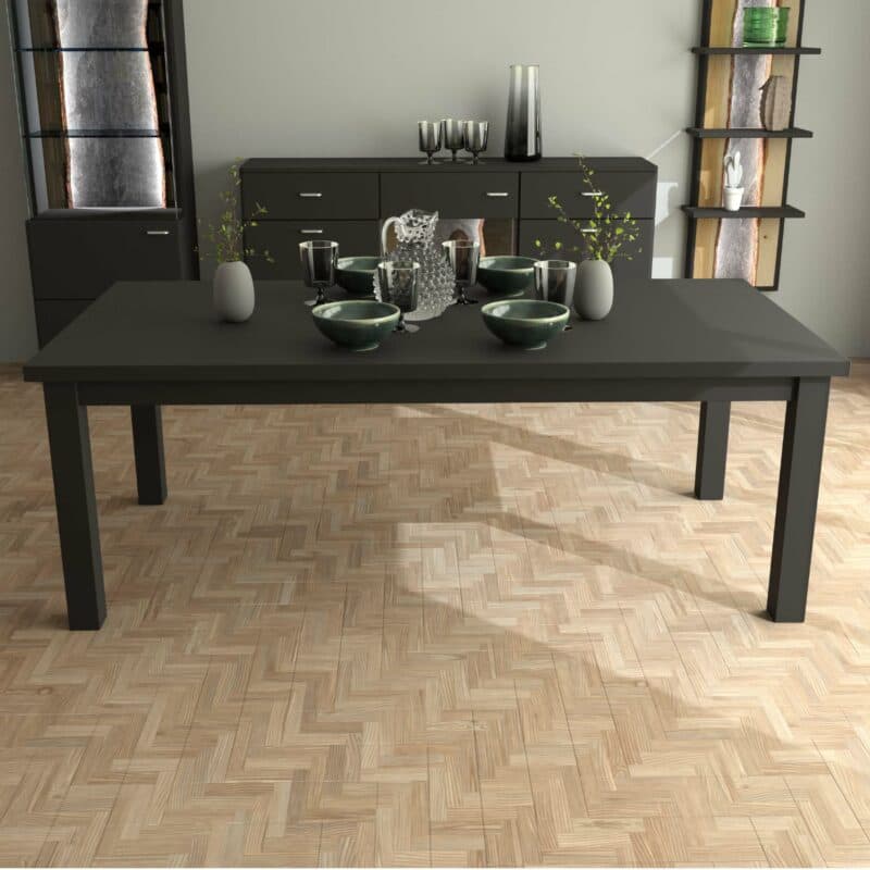 set one by Musterring Tacoma Esstisch in Dekor grafit, 200 x 100 cm