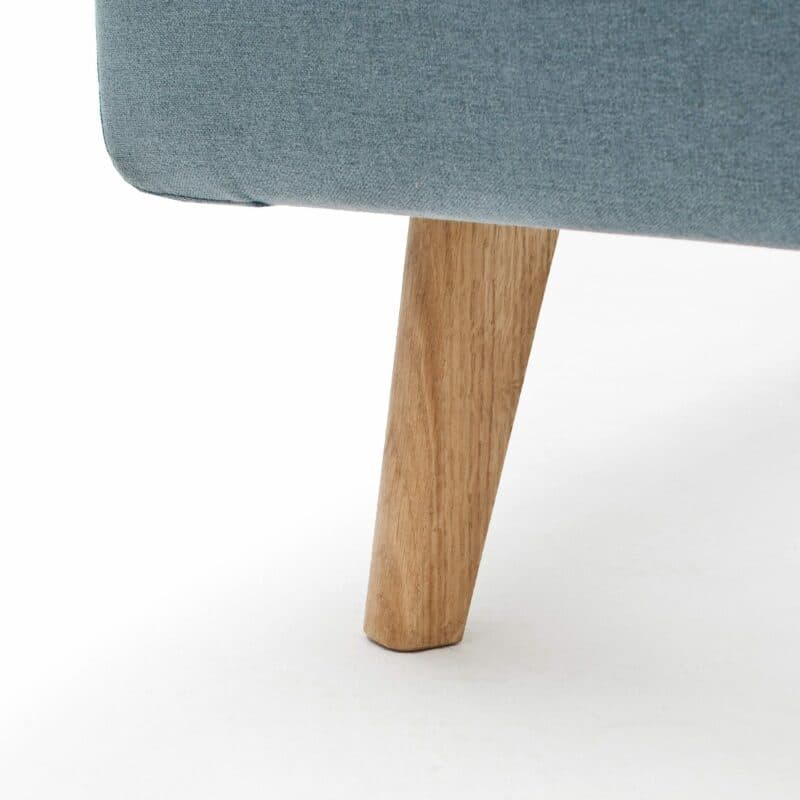 Trendstore Mattis Polsterbett Fuß Eiche massiv