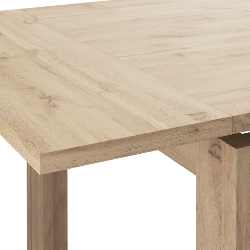 Trendstore Mahi Esstisch in Asteiche Nachbildung – Detail Auszug