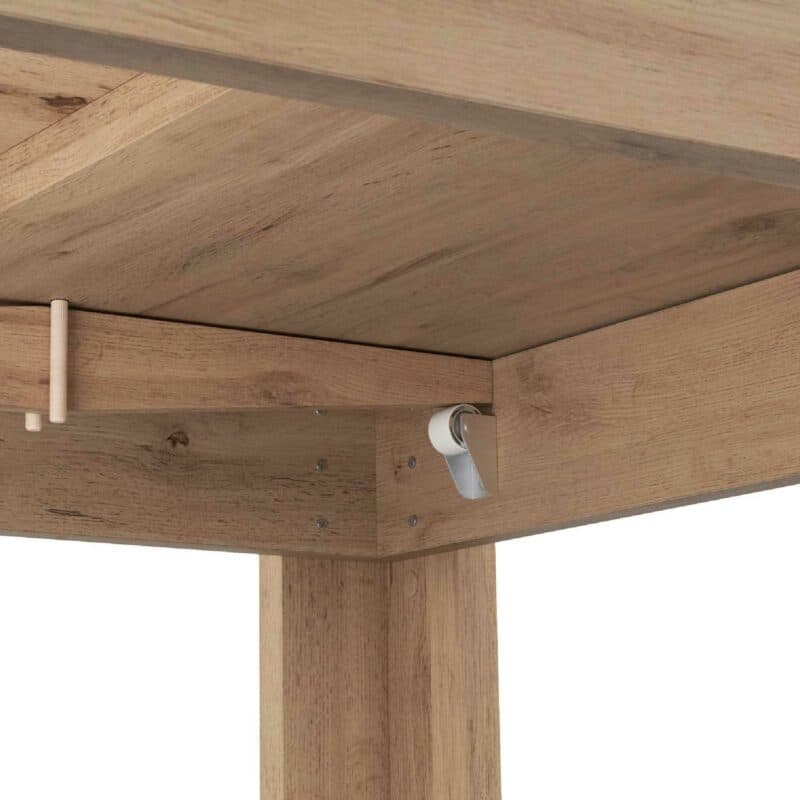 Trendstore Mahi Esstisch in Asteiche Nachbildung – Detail Funktion