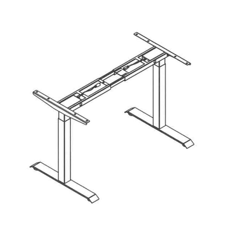 Trendstore Multi-TS Office Gestell Strichzeichnung