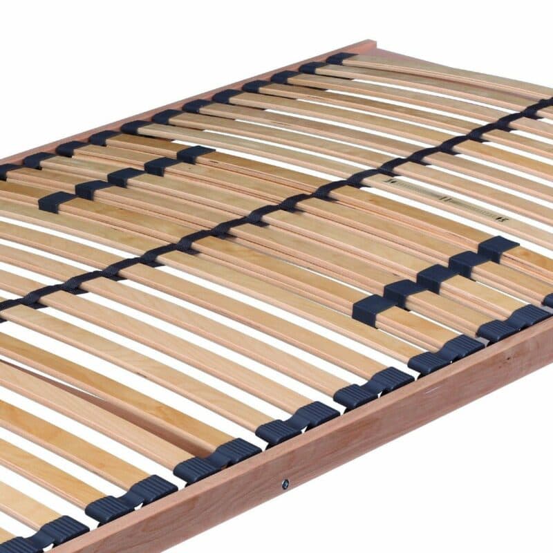 Hn8 Schwarzwald Schlafsysteme Hadera Lattenrost mit Härtegradregulierung in Detailansicht.