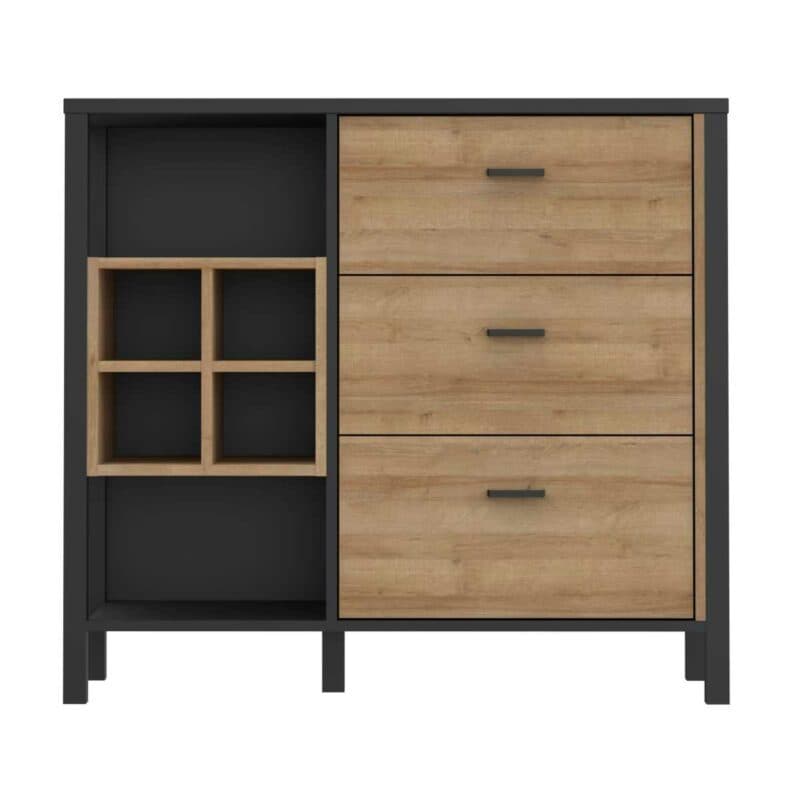 Trendstore Farold Kommode mit Schubladen Frontansicht