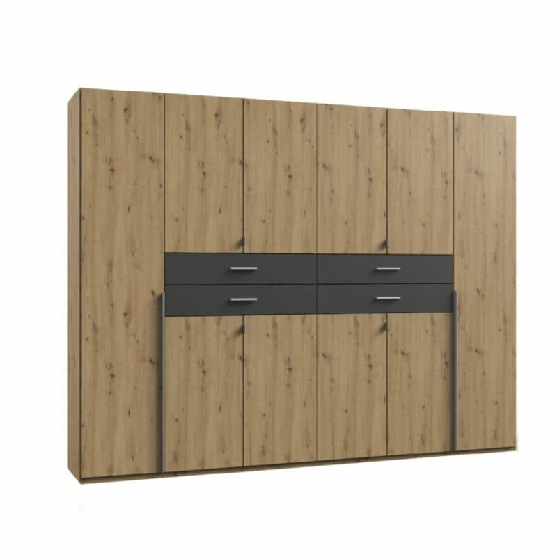 Wimex Denver Drehtürenschrank 10-türig – Dekor Artisan Eiche Nachbildung