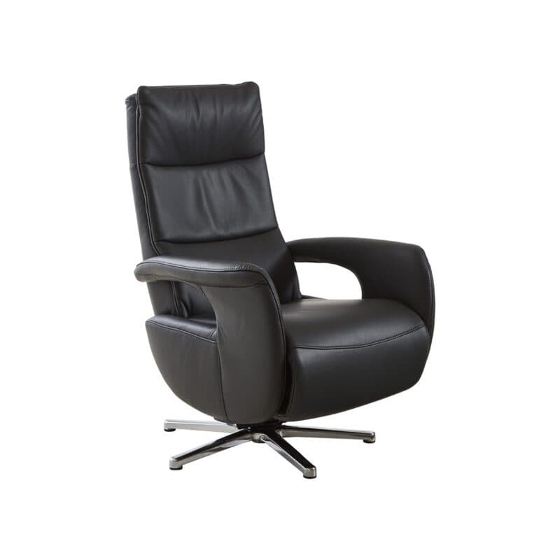 Couchliebe Lucky large Relaxsessel Bezug Leder Anthrazit