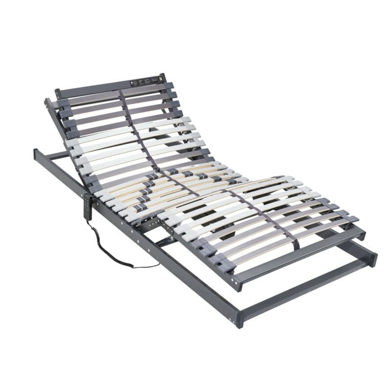 Musterring Orthomatic MR FHR 40 Flex Federholzrahmen motorisch verstellbar — Ansicht Kopfteil und Fußteil verstellt