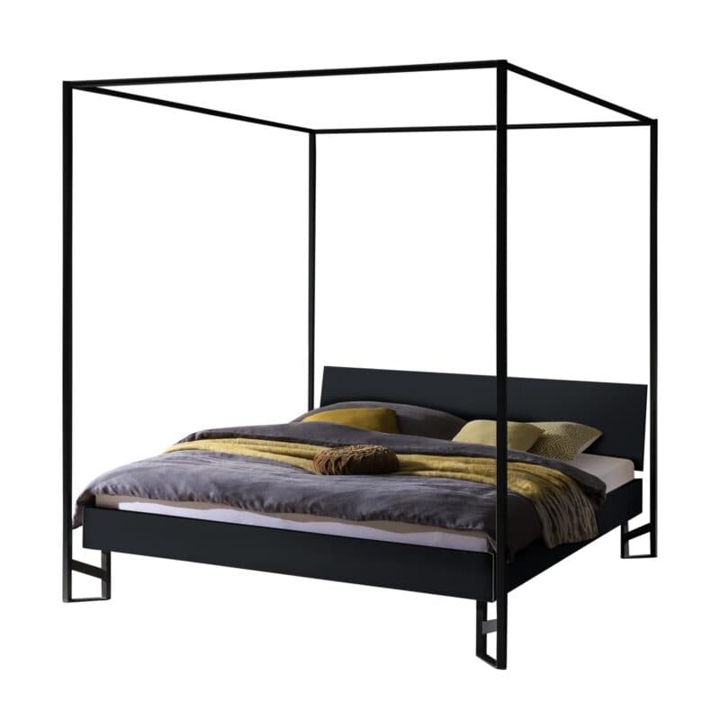 Hasena Ciluna Himmelbett 160 x 200 Dekor anthrazit gedreht