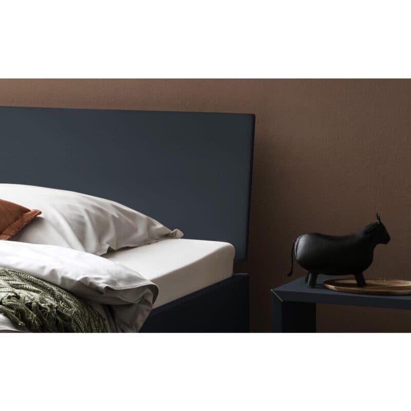 Hasena Gleva Futonbett Dekor anthrazit 146 x 79 x 216 Detail Kopfteil