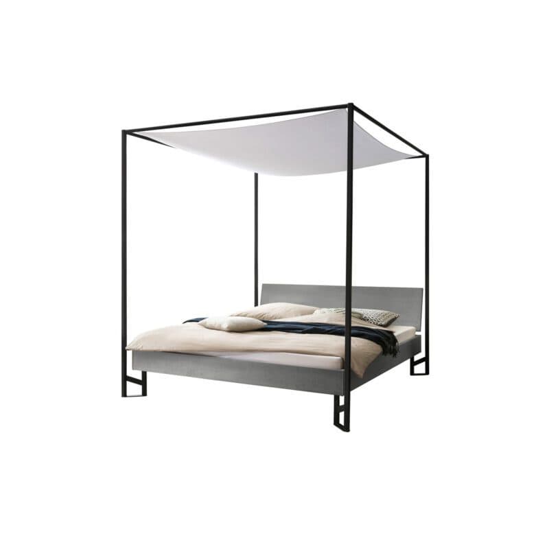 Hasena Veluna Himmelbett 160 x 200 Dekor Betonoptik gedreht