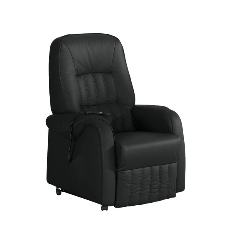 Himola 9687 Relaxsessel in Leder Torro schwarz