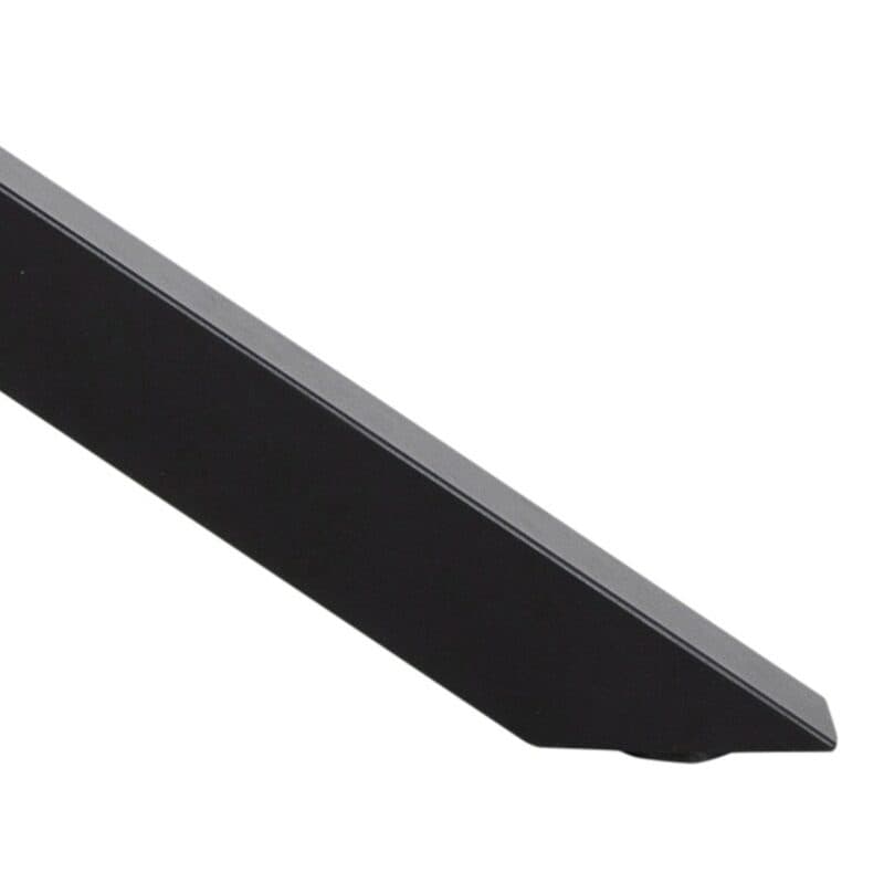 Trendstore Anabel Esstisch mit Tischplatte aus Keramik in schwarz - Detailansicht Gestell