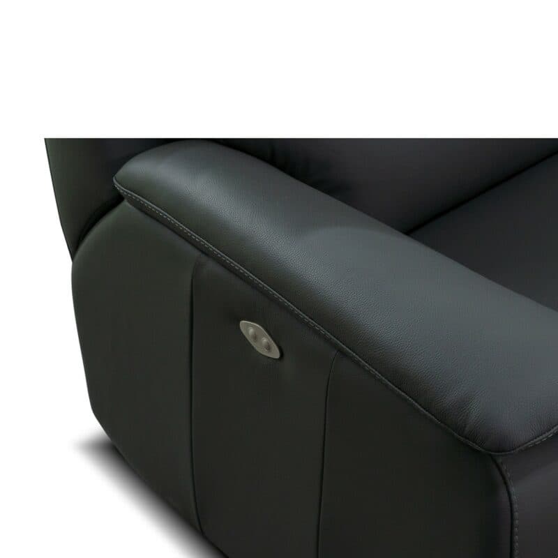 Nicoletti Home New York-Serie in der Farbe Torello - Detailansicht Armlehne