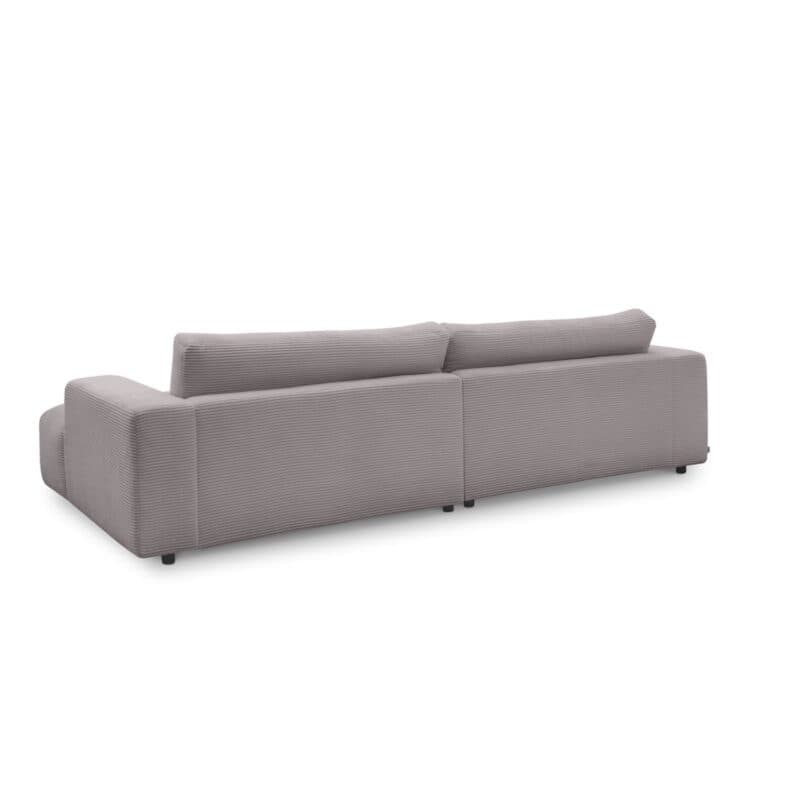 Musterring Lucia Megasofa Bezug Cord grey von hinten