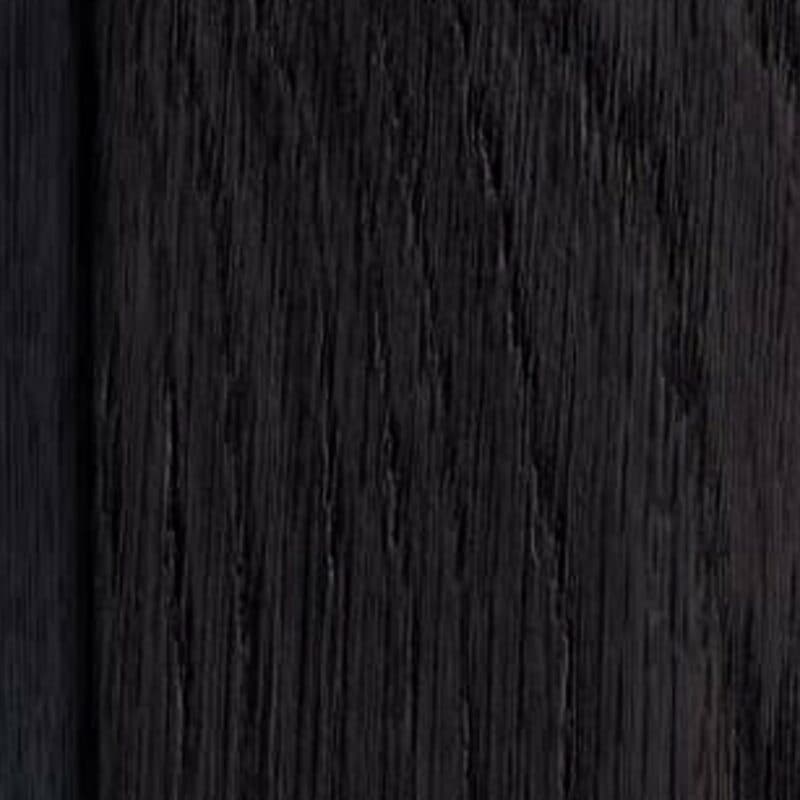 Hasena Oak-Line Lisio Modul 18 Ronda Massivholzbett in Eiche graphit gebürstet und geölt - Detailansicht Holzart