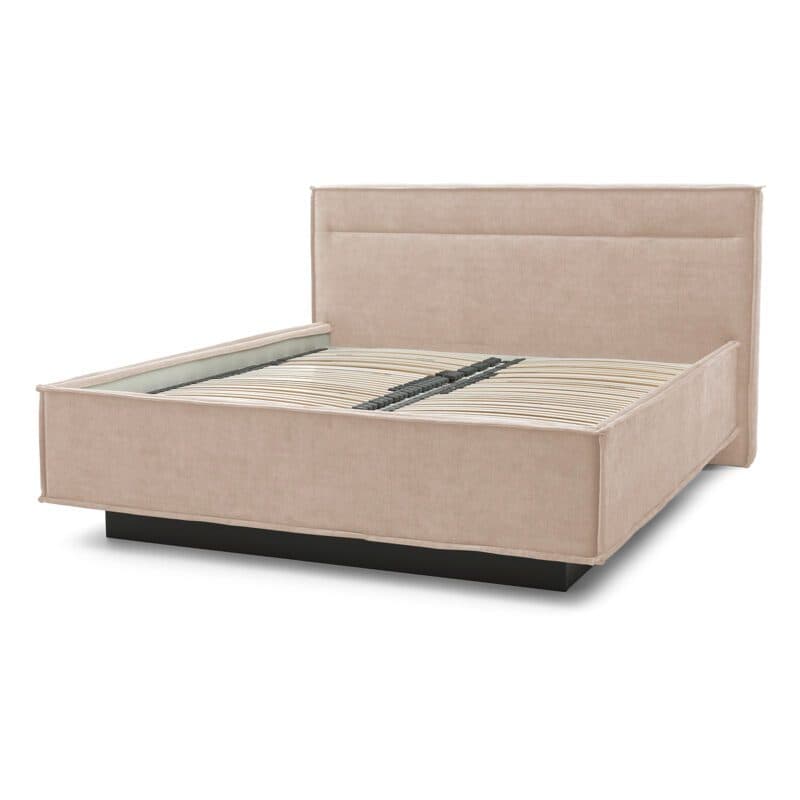 Musterring JustB! Polsterbett in Flair 10070 weiß eingelegte Lattenroste