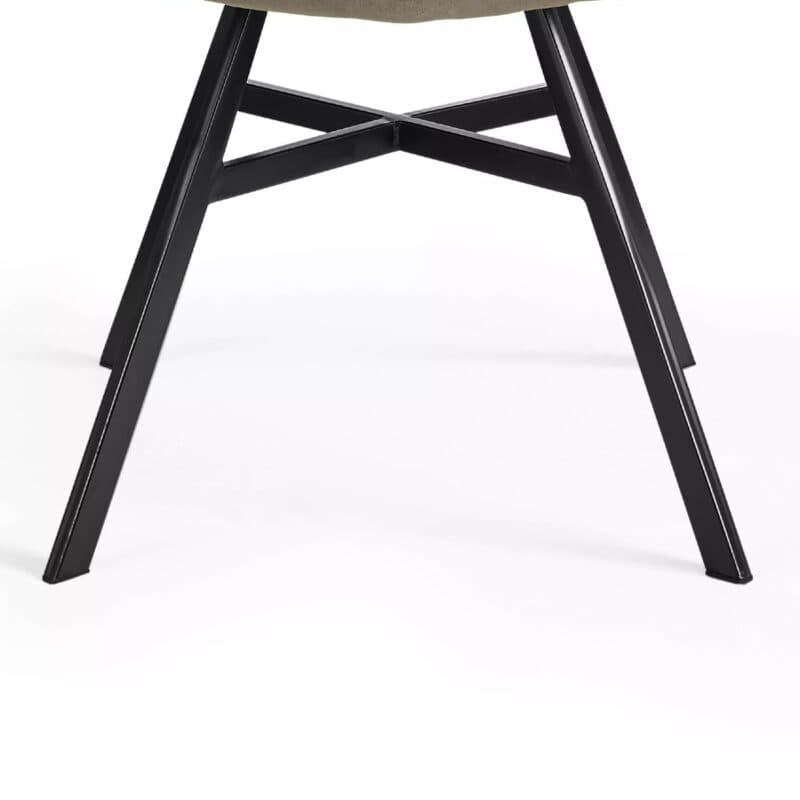 set one by Musterring Frisco 4-Fuß-Gestell in Eisen schwarz.