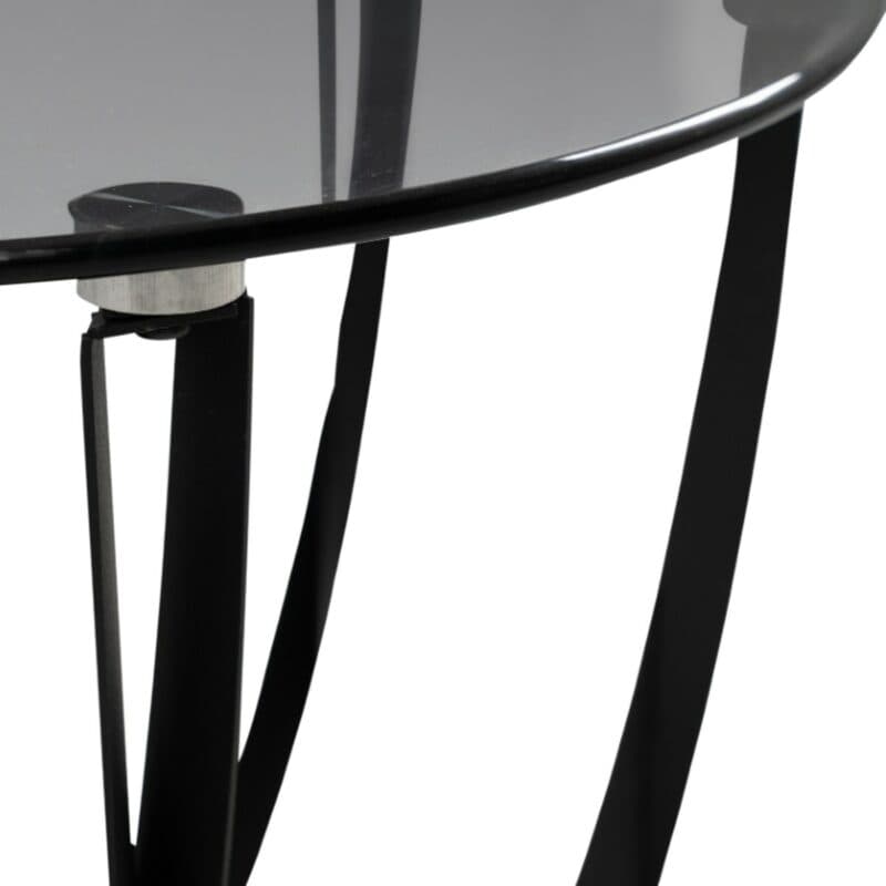 M2 Kollektion Maya Couchtisch mit Metallgestell und Glasplatte - Detail