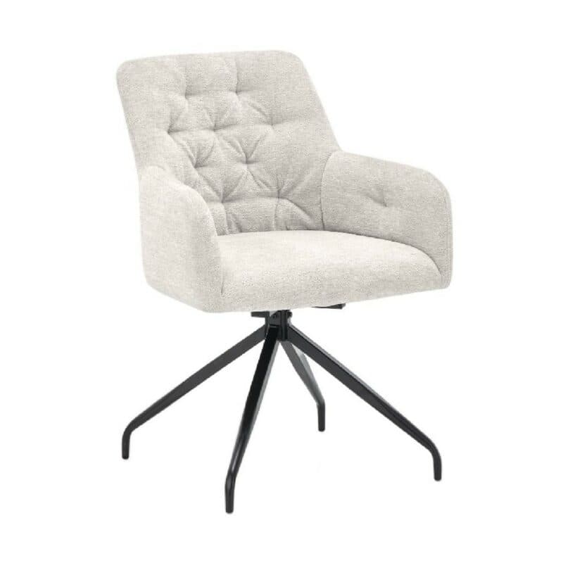 set one by Musterring Seattle Armlehnstuhl Stoffbezug cremeweiß