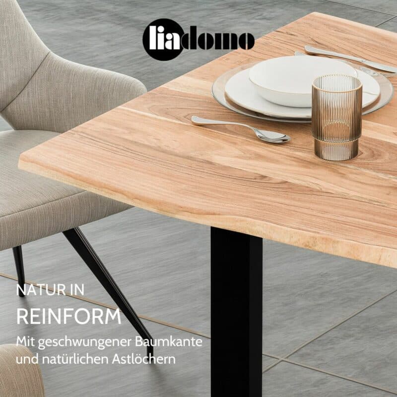 Liadomo Esstisch Isa USP Natur in Reinform