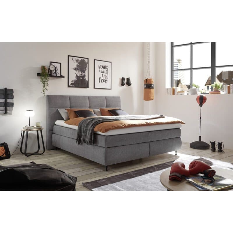 Trendstore Merle Beistelltisch mit Platte in Artisan Eiche Nachbildung – Wohnbeispiel