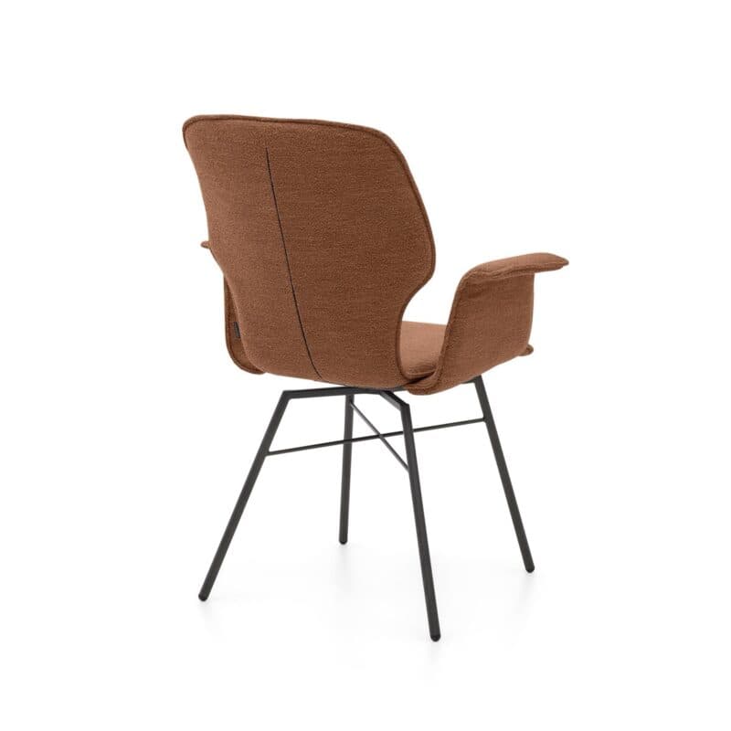 Musterring Nevio V1462 Armlehnstuhl Alpine hazel von hinten