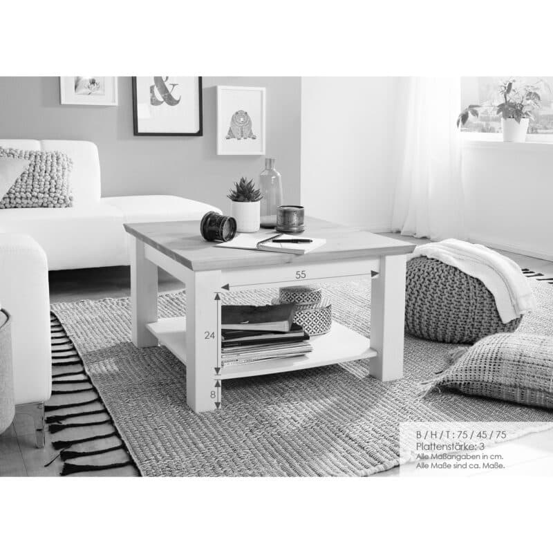 Liadomo Göteborg I Couchtisch - Skizze mit Maßen