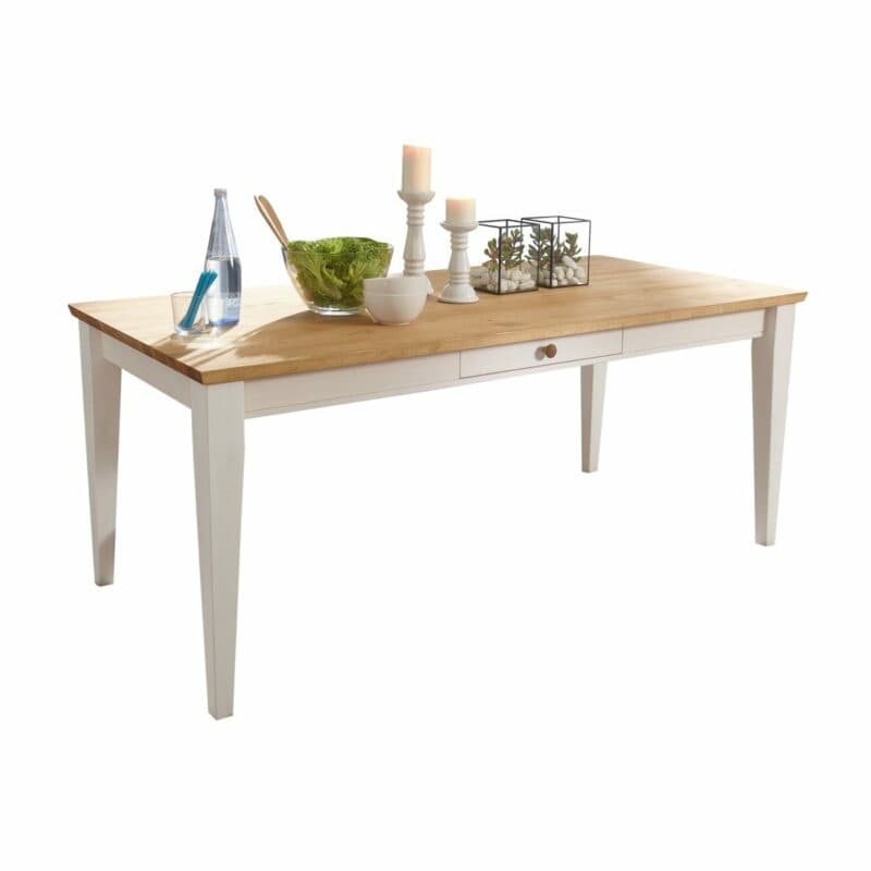 Liadomo Göteborg Esstisch in Weiß