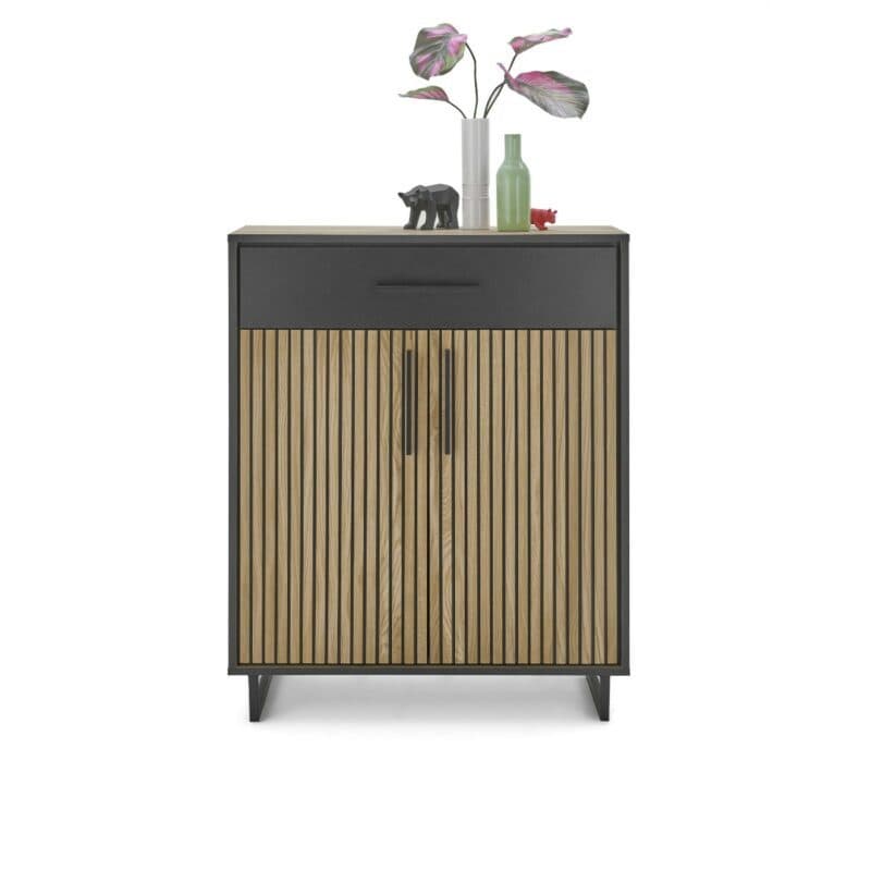 Trendstore Ela Schuhkommode mit Akustikpaneelen - frontal