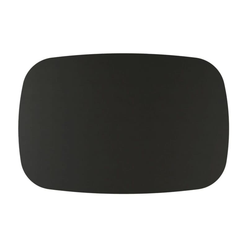 Metallbude Livia Couchtisch aus Metall in Schwarz - von oben