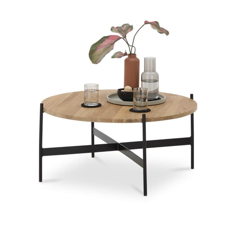 set one by Musterring Orlando Berlin Couchtisch rund in Eiche natur - groß