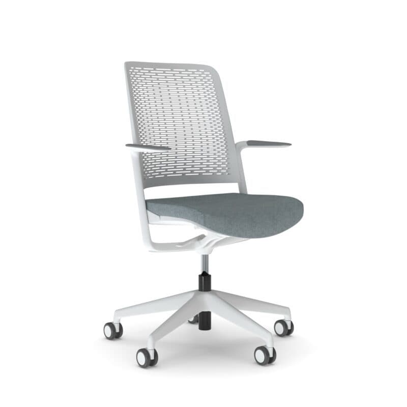 Nowy Styl With ME Bürodrehstuhl in Hellgrau