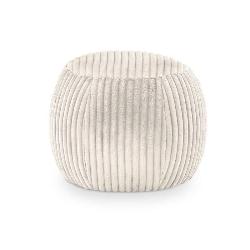 Set One by Musterring Denton Hocker Durchmesser 60 cm in Cord Tilia 01 beige