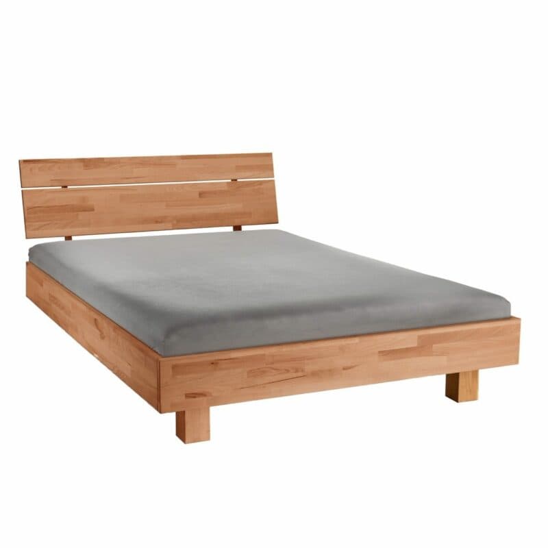 Liadomo Turin Balkenbett aus Kernbuche