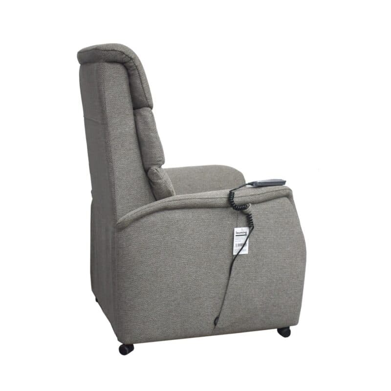 Louming Marlo Fernsehsessel in Bezug Style 170 beige/braun mit 2-motorischer Funktion und Aufstehhilfe - Seite