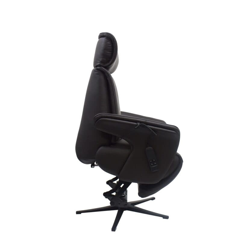 Louming Mathis in Leder chocolat mit Liftfunktion