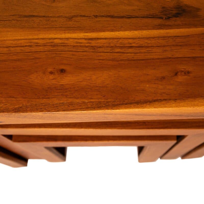 Liadomo Bianca Beistelltisch 3-teilig aus Akazienholz - Detailbild