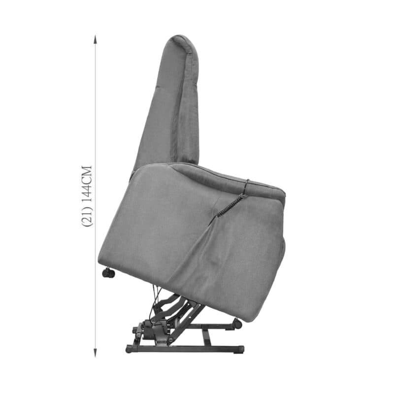 Louming Malek TV- Sessel mit Aufstehhilfe - Maße