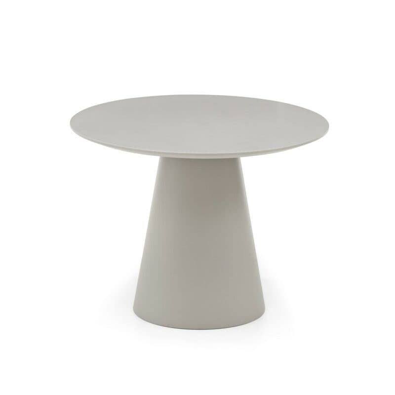 Musterring JUSTB! SP150 runder Esstisch mit Kegelfuß Platte in Seidengrau