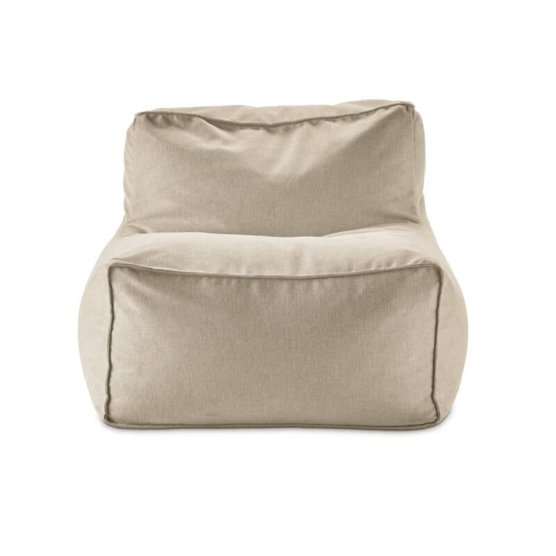 Musterring Pamela Sitzsack in Bezug Textilgewebe Simply Clean nature