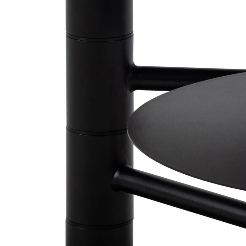 Liadomo Abione Couchtisch mit Marmorplatte und zwei beweglichen Metallplatten - Detailansicht