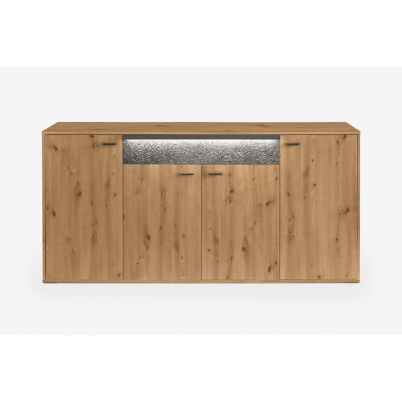 set one by Musterring Deltona Sideboard Type 51 in Eiche Artisan Nachbildung - Frontansicht