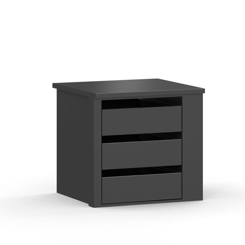 set one by Musterring York Schubkasteneinsatz in Dekor grau anthrazit, BHT: ca 55x52x55 cm