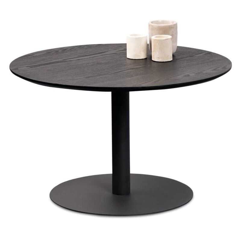 Trendstore Marila Couchtisch in Esche Nachbildung - Durchmesser 60 cm, Höhe 37 cm