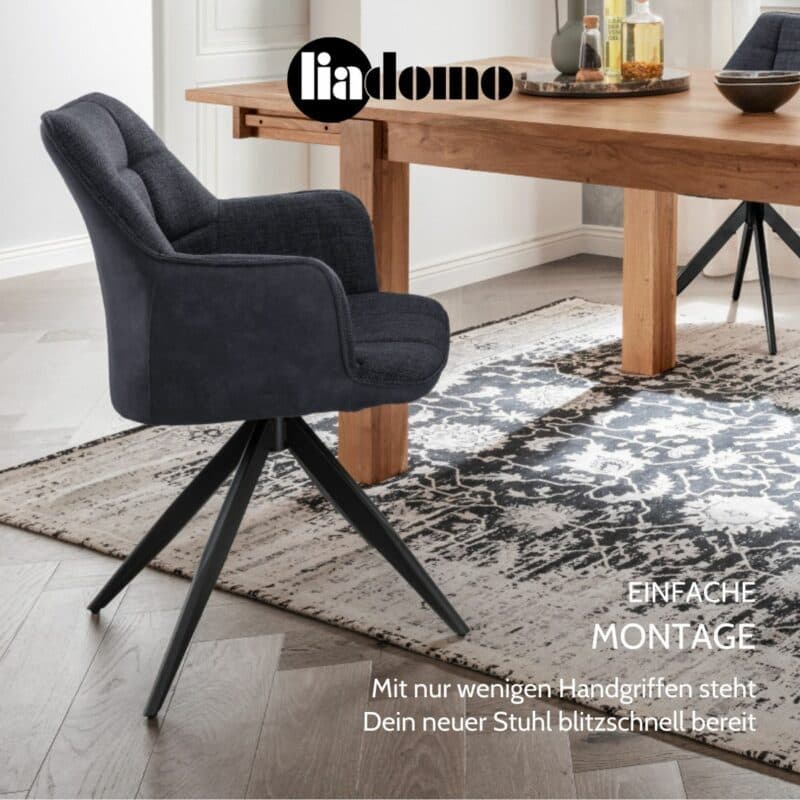 Liadomo Armlehnstuhl London einfache Montage