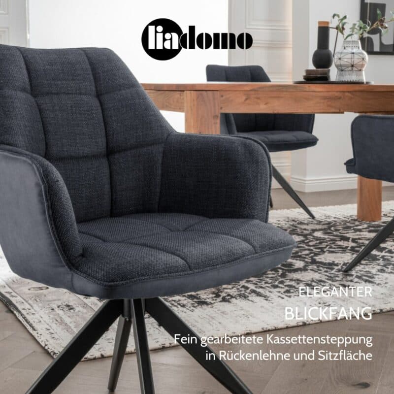 Liadomo Armlehnstuhl London eleganter Blickfang