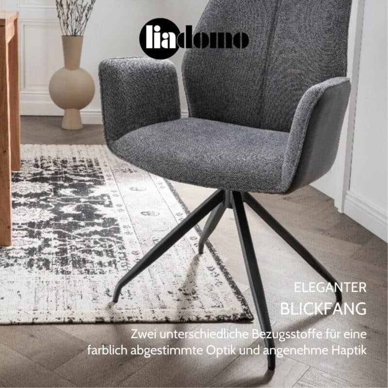 Liadomo Armlehnstuhl Lyon eleganter Blickfang