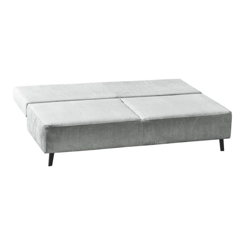 Dixx Divani Two Sofa mit Schlaffunktion in Cordbezug – Detail Liegefläche